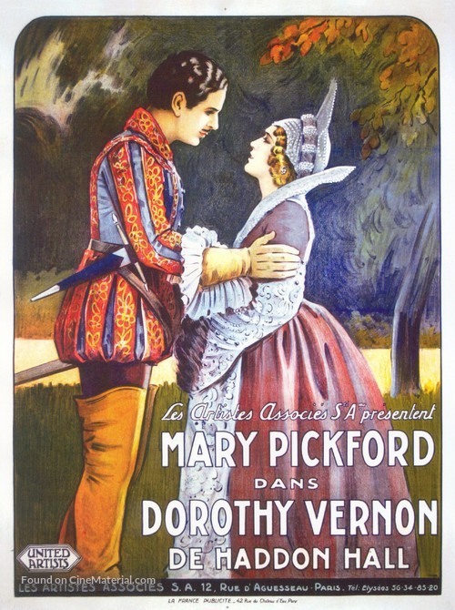 Dorothy Vernon of Haddon Hall - French Movie Poster