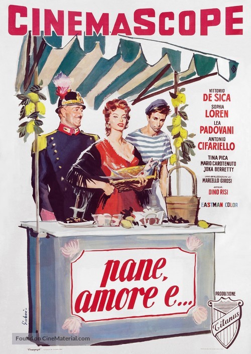 Pane, amore e... - Italian Movie Poster