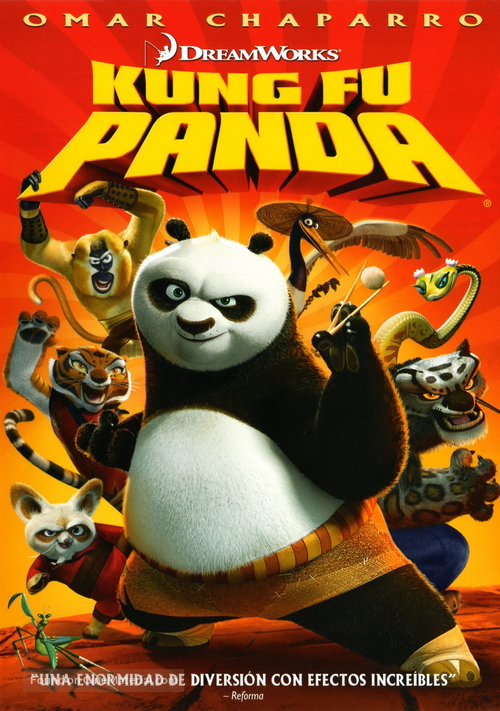 Kung Fu Panda - Mexican Movie Cover