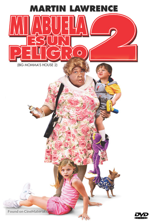 Big Momma&#039;s House 2 - Mexican DVD movie cover