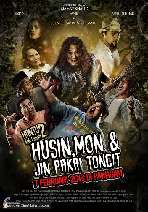 Hantu kak limah 2: Husin, Mon dan Jin Pakai Toncit - Malaysian Movie Poster