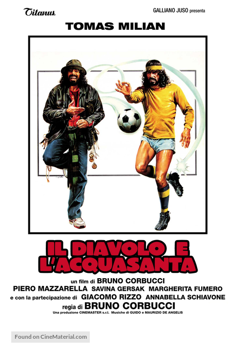 Il diavolo e l&#039;acquasanta - Italian Movie Poster