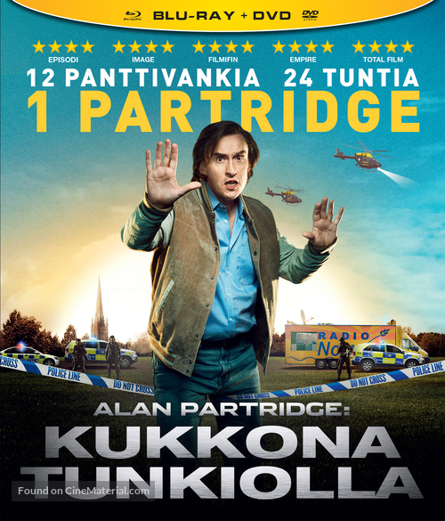 Alan Partridge: Alpha Papa - Finnish Blu-Ray movie cover