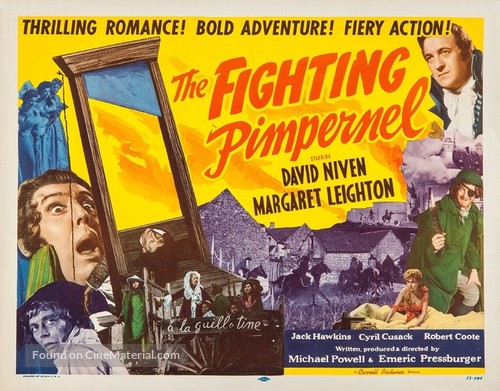 The Elusive Pimpernel - Movie Poster