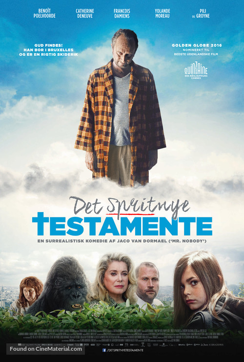 Le tout nouveau testament - Danish Movie Poster