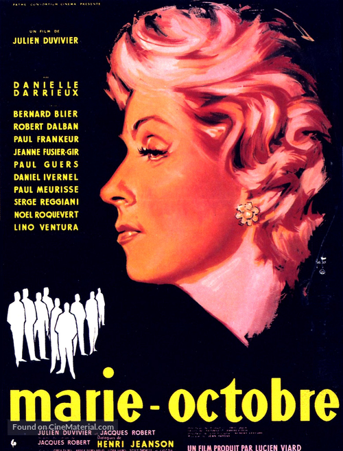 Marie-Octobre - French Movie Poster
