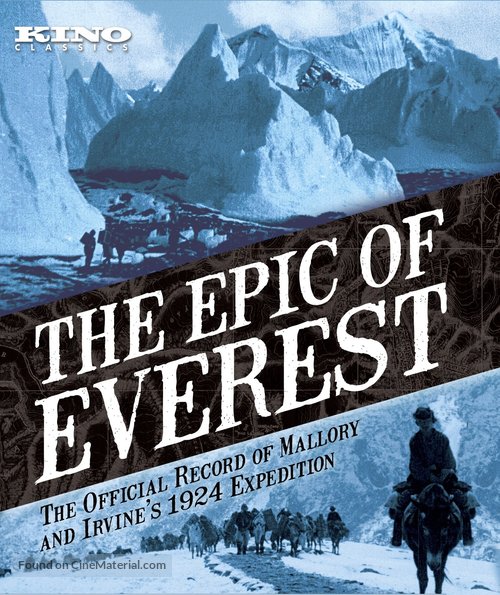 Epic of Everest - Blu-Ray movie cover