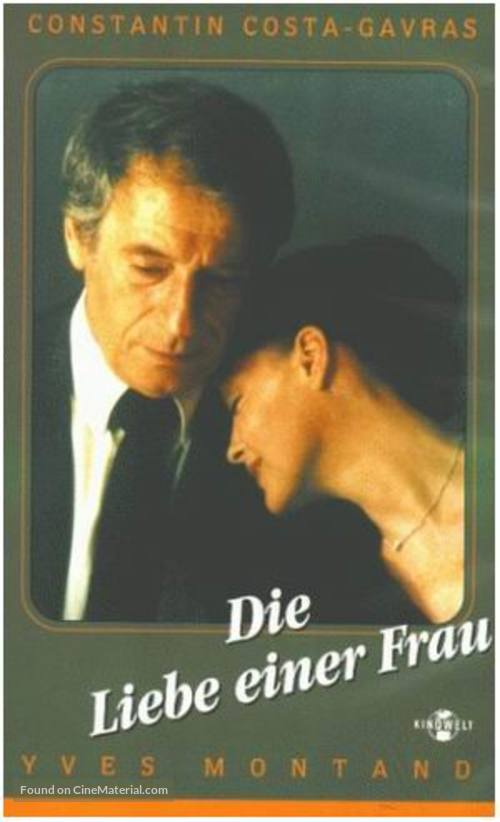 Clair de femme - German VHS movie cover