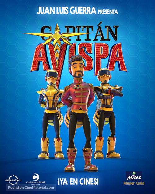 Capit&aacute;n Avispa - International Movie Poster