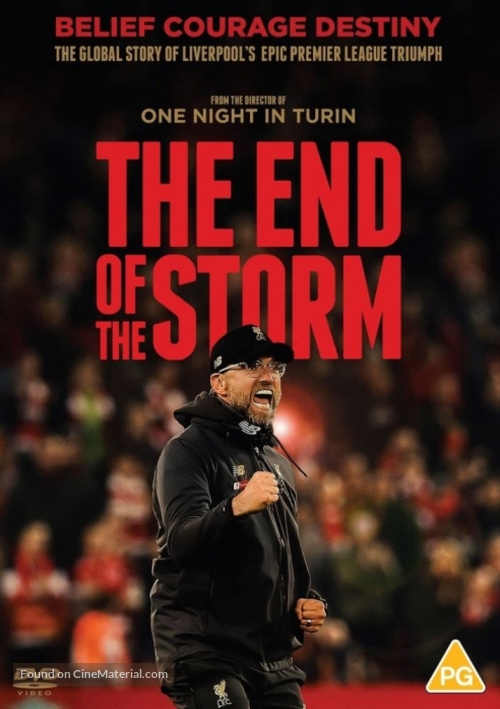 The End of the Storm - British DVD movie cover