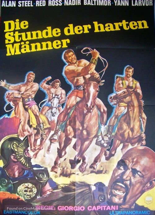 Ercole, Sansone, Maciste e Ursus gli invincibili - German Movie Poster