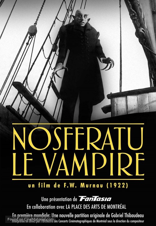 Nosferatu, eine Symphonie des Grauens - Canadian Movie Poster