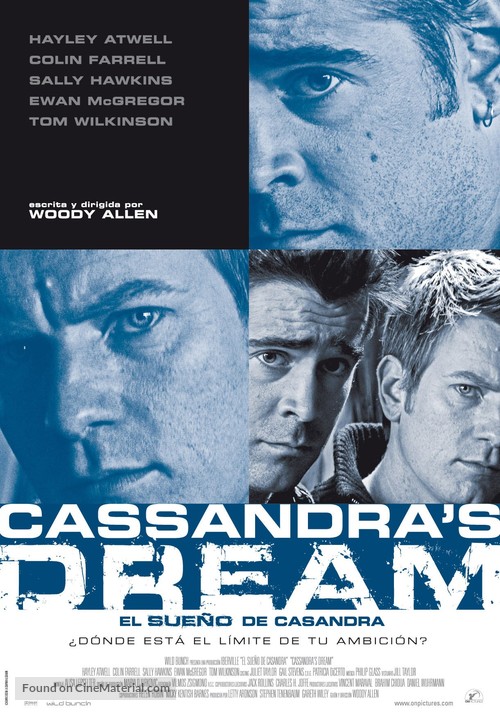 Cassandra&#039;s Dream - Spanish Movie Poster