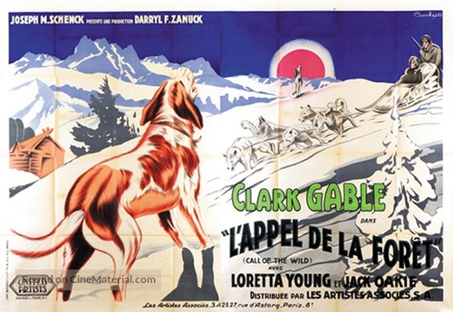 The Call of the Wild - French Movie Poster