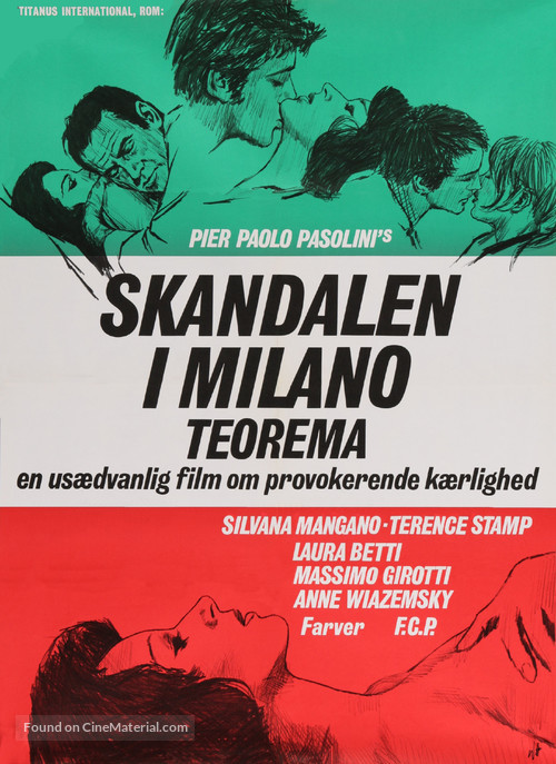 Teorema - Danish Movie Poster