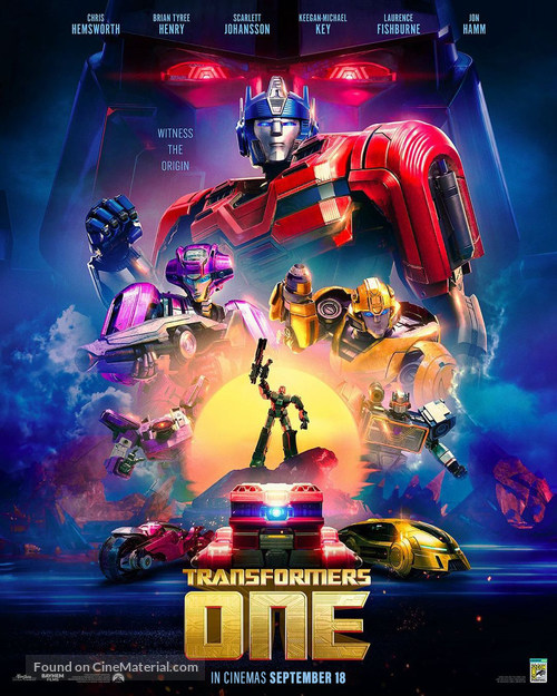 Transformers One - British Movie Poster