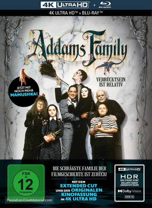 The Addams Family - German Movie Cover