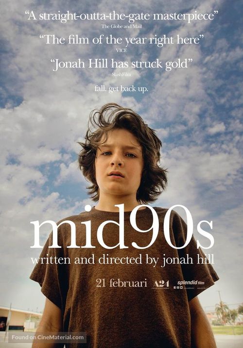 Mid90s - Dutch Movie Poster