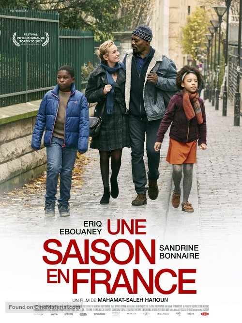 Une saison en France - French Movie Poster