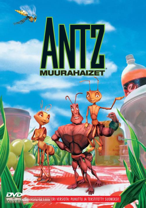 Antz - Finnish DVD movie cover