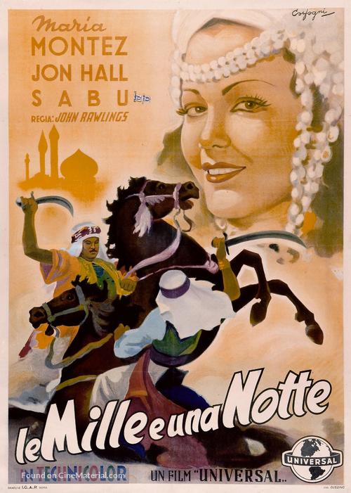 Arabian Nights - Italian Movie Poster