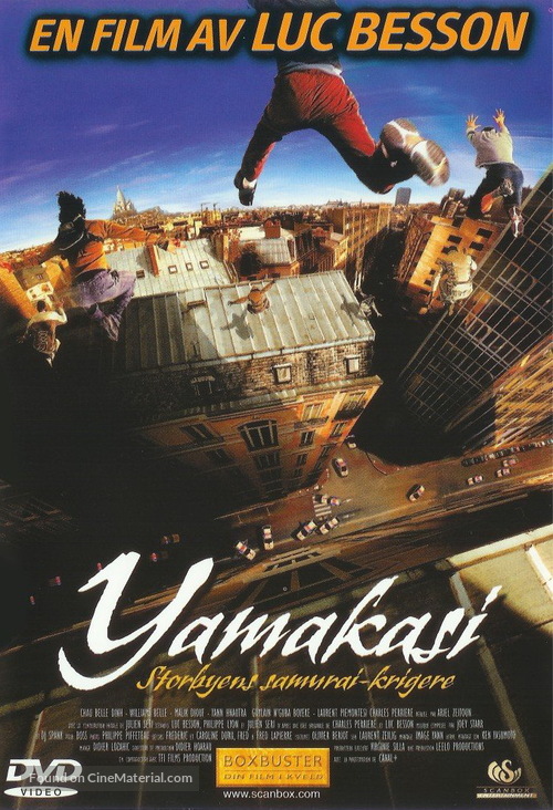 Yamakasi - Norwegian Movie Cover