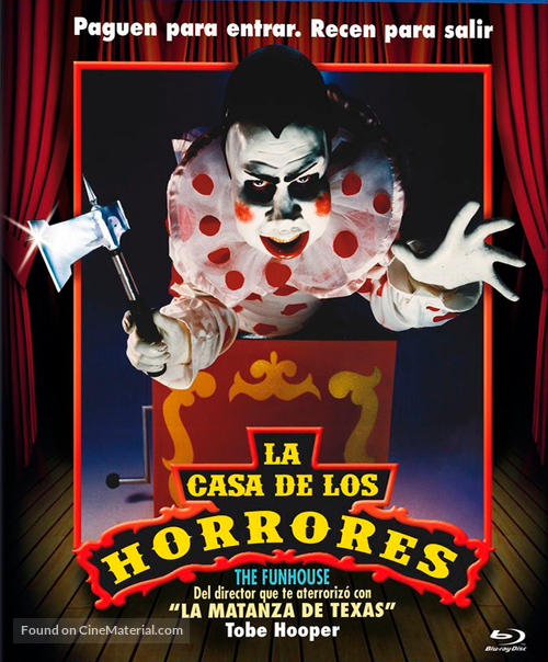 The Funhouse - Spanish Blu-Ray movie cover