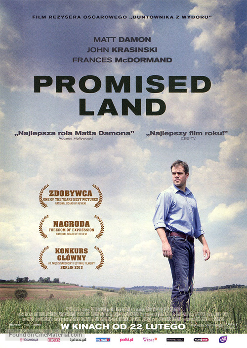 Promised Land - Polish Movie Poster