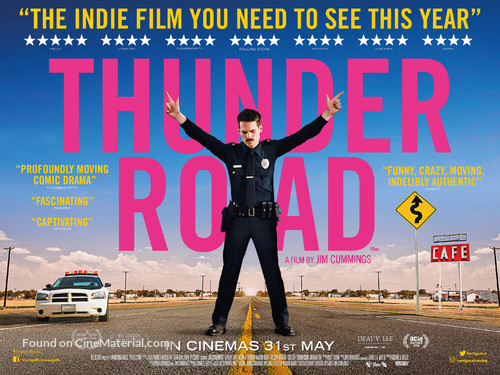 Thunder Road - British Movie Poster