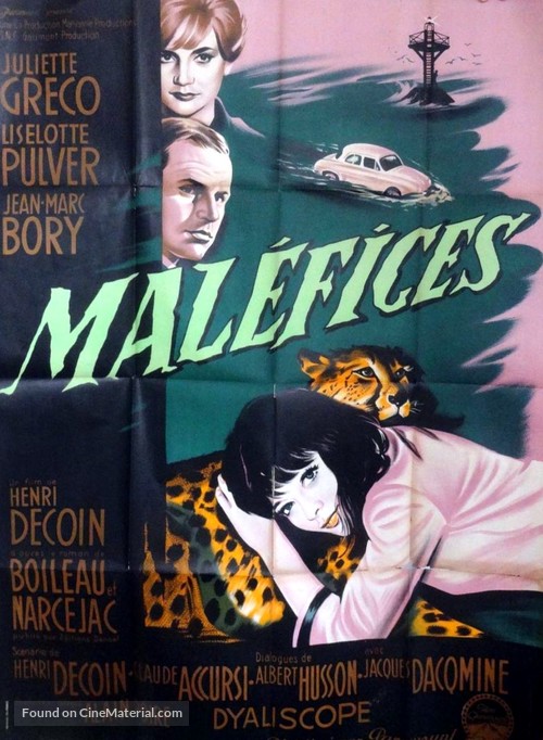 Mal&eacute;fices - French Movie Poster