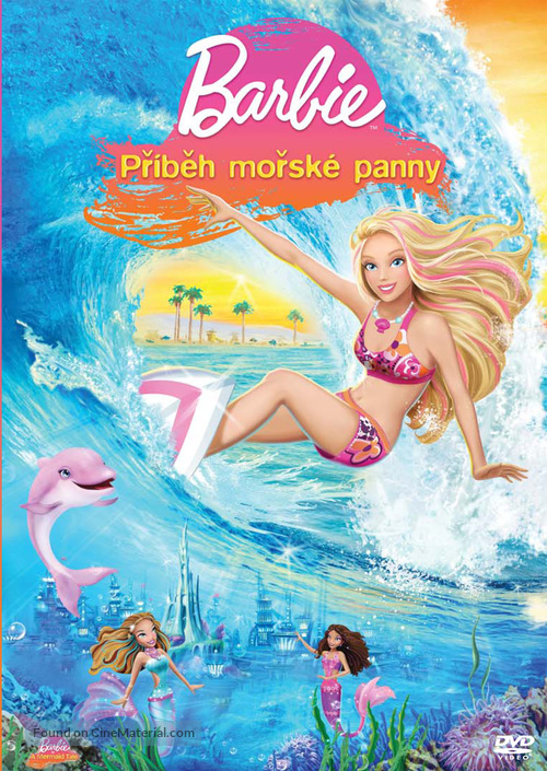 Barbie in a Mermaid Tale - Czech DVD movie cover