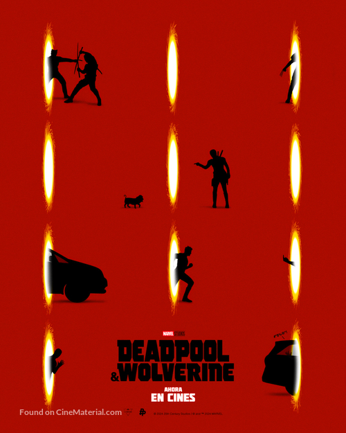 Deadpool &amp; Wolverine - Mexican Movie Poster