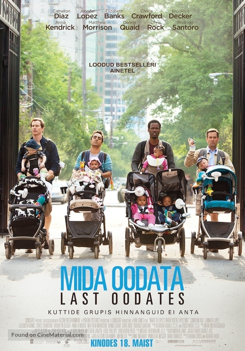 What to Expect When You&#039;re Expecting - Estonian Movie Poster