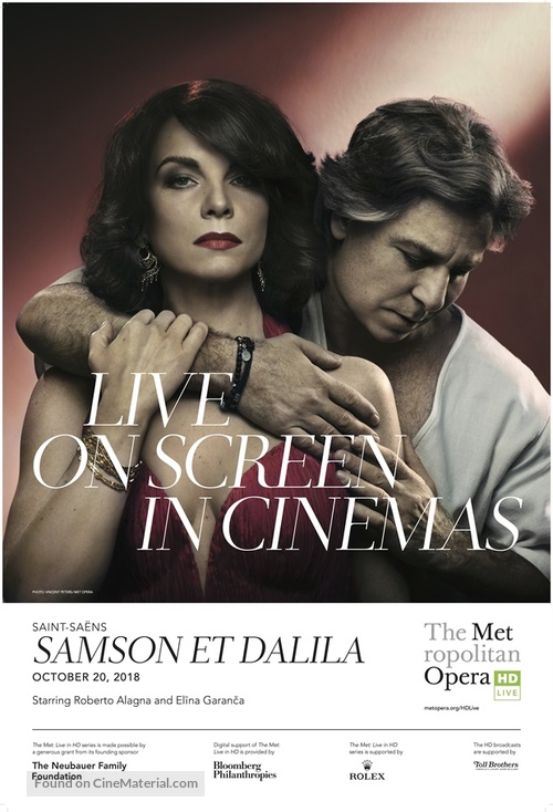 &quot;Metropolitan Opera: Live in HD&quot; - Dutch Movie Poster