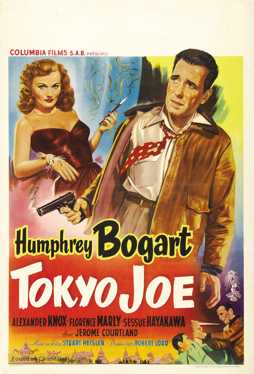 Tokyo Joe - Belgian Movie Poster