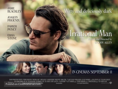 Irrational Man - British Movie Poster
