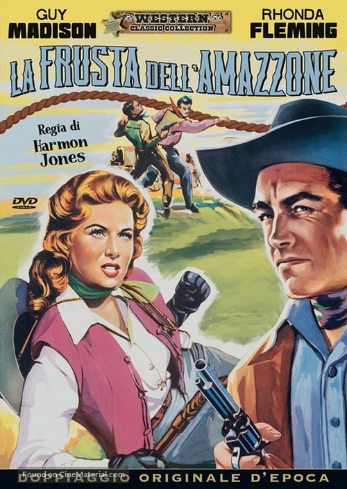 Bullwhip - Italian DVD movie cover