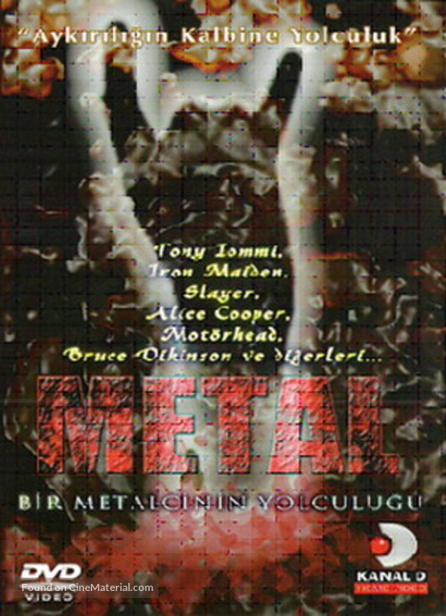 Metal: A Headbanger&#039;s Journey - Turkish poster
