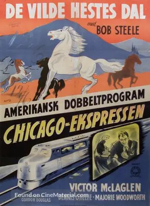 Wild Horse Valley - Danish Movie Poster