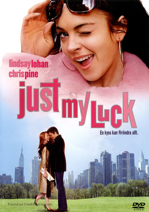 Just My Luck - Swedish DVD movie cover