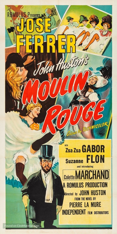 Moulin Rouge - British Movie Poster