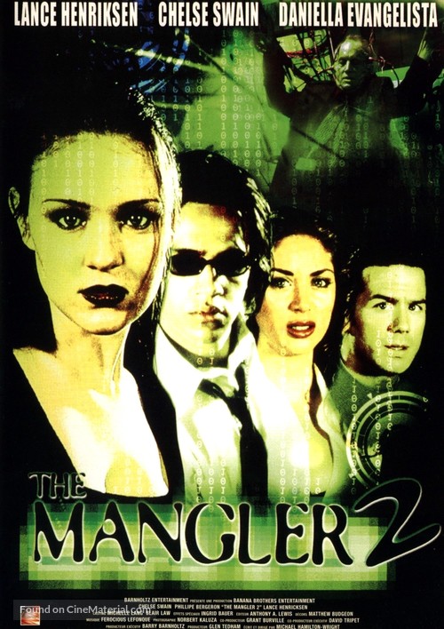 The Mangler 2 - French DVD movie cover