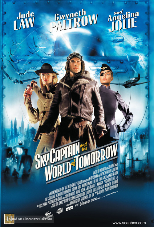 Sky Captain And The World Of Tomorrow - Danish Movie Cover