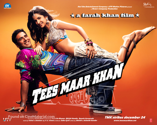 Tees Maar Khan - Indian Movie Poster