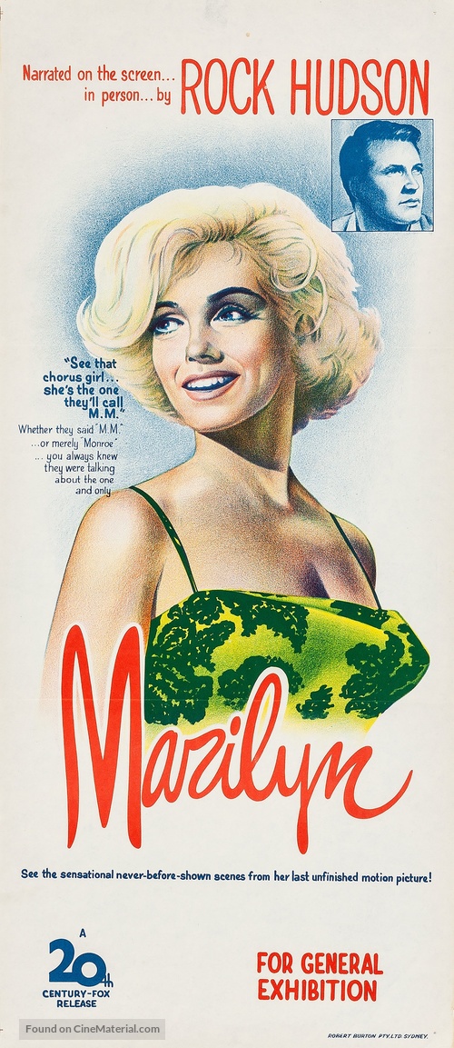 Marilyn - Australian Movie Poster