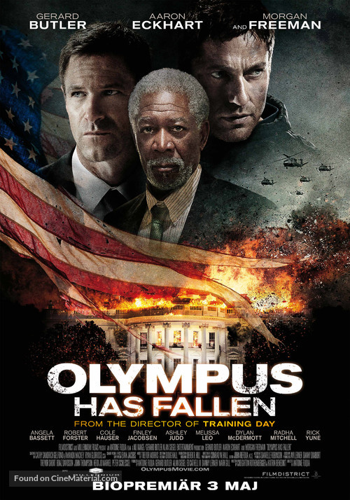 Olympus Has Fallen - Swedish Movie Poster