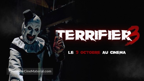 Terrifier 3 - French poster