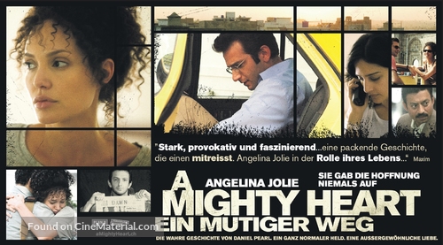 A Mighty Heart - German Movie Poster