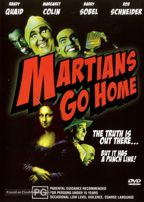 Martians Go Home - Australian Movie Cover