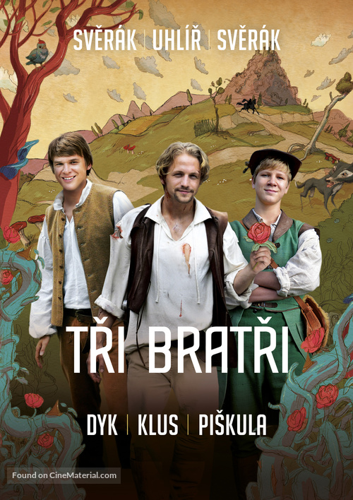 Tri bratri - Czech DVD movie cover